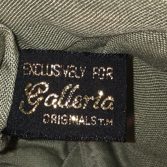 VINTAGE Leather Clutch Champagne Beige Hinge Closure EUC Soft Croc Embossed ❤️ - Picture 9 of 13